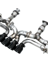 AWE Tuning SwitchPath Exhaust | 3" Diameter | 4.5" Quad Diamond Black Tips Chevrolet Corvette Z06 2023-2025                                     - 3025-43906 - Image 20