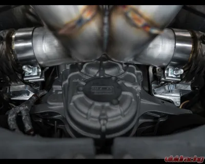 AWE Tuning SwitchPath Exhaust | 3" Diameter | 4.5" Quad Diamond Black Tips Chevrolet Corvette Z06 2023-2025 - 3025-43906