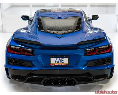 AWE Tuning SwitchPath Exhaust | 3" Diameter | 4.5" Quad Diamond Black Tips Chevrolet Corvette Z06 2023-2025 - 3025-43906