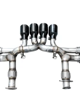 AWE Tuning SwitchPath Exhaust | 3" Diameter | 4.5" Quad Diamond Black Tips Chevrolet Corvette Z06 2023-2025                                     - 3025-43906 - Image 15