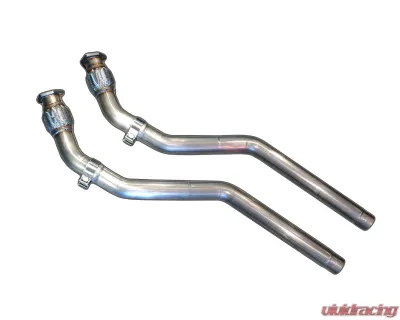 AWE Tuning Non-Resonated Downpipes | 2.5" Diameter Audi S5 2008-2012 - 3215-11036