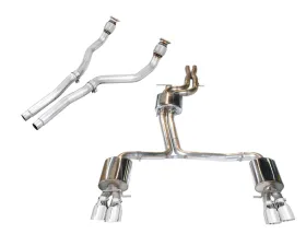 AWE Tuning Touring Edition Exhaust | Non-Resonated Downpipes |  2.5