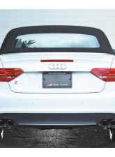 AWE Tuning Touring Edition Exhaust | Resonated Downpipes | 2.5" Diameter | 3.54" Quad Diamond Black Tips Audi S5 2010-2017                                     - 3415-43012 - Image 4