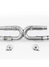 AWE Tuning Performance Exhaust | 2.5" Diameter | 3.54" Quad Chrome Silver Tips Porsche 911 Carrera 4 2012-2016                                     - 3015-32044 - Image 2