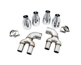 AWE Tuning OE-to-Quad Tip Conversion Kit | 3