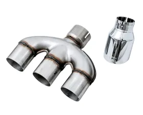 AWE Tuning Dual-to-Triple Tip Conversion | For use with AWE Tuning Exhaust | 3