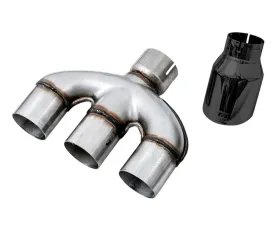 AWE Tuning Dual-to-Triple Tip Conversion | For use with AWE Tuning Exhaust | 3