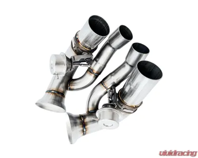 AWE Tuning CMD-to-SwitchPath Conversion Kit | 2.5" Diameter | Requires AWE Tuning Center Muffler Delete Porsche 911 GT3 2015-2016 - 3825-11014