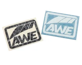AWE Tuning Small Window Decal - White