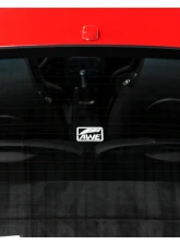 AWE Tuning Small Window Decal - White                                     - 9710-11010 - Image 2