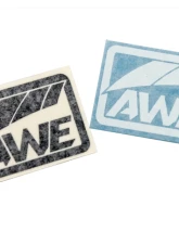 AWE Tuning Small Window Decal - Black                                     - 9710-11014 - Image 3