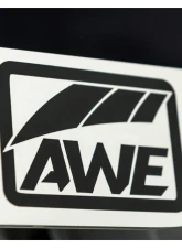 AWE Tuning Small Window Decal - Black                                     - 9710-11014 - Image 2