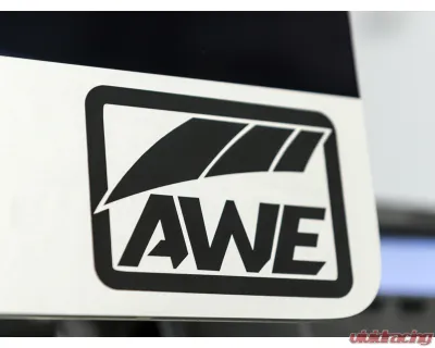 AWE Tuning Small Window Decal - Black - 9710-11014