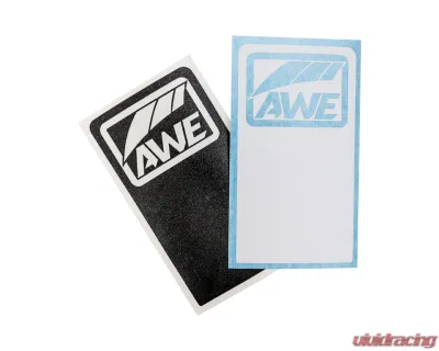 AWE Tuning LookMark Decal - Black - 9710-11022