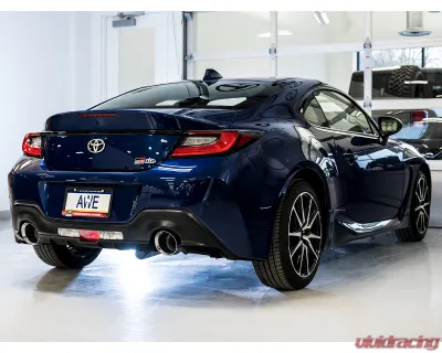AWE Tuning Touring Edition Exhaust | 3" Diameter | 5" Dual Chrome Silver Tips Subaru BRZ|Toyota 86|GR86|Scion FR-S 2013-2020 - 3015-32486