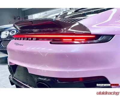 DarwinPro BKSS Style Trunk Wing S/4/4S Porsche 911 992 Carrera 2019-2023 - CF9327BKSS-W
