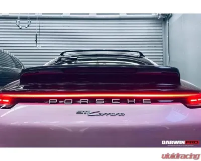 DarwinPro BKSS Style Trunk Wing S/4/4S Porsche 911 992 Carrera 2019-2023 - CF9327BKSS-W