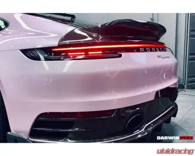 DarwinPro BKSS Style Trunk Wing S/4/4S Porsche 911 992 Carrera 2019-2023 - CF9327BKSS-W