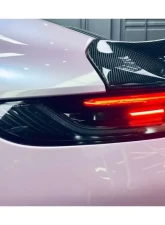 DarwinPro BKSS Style Trunk Wing S/4/4S Porsche 911 992 Carrera 2019-2023                                     - CF9327BKSS-W - Image 9