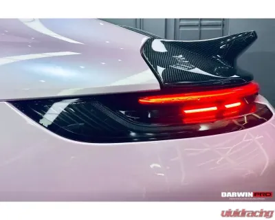 DarwinPro BKSS Style Trunk Wing S/4/4S Porsche 911 992 Carrera 2019-2023 - CF9327BKSS-W