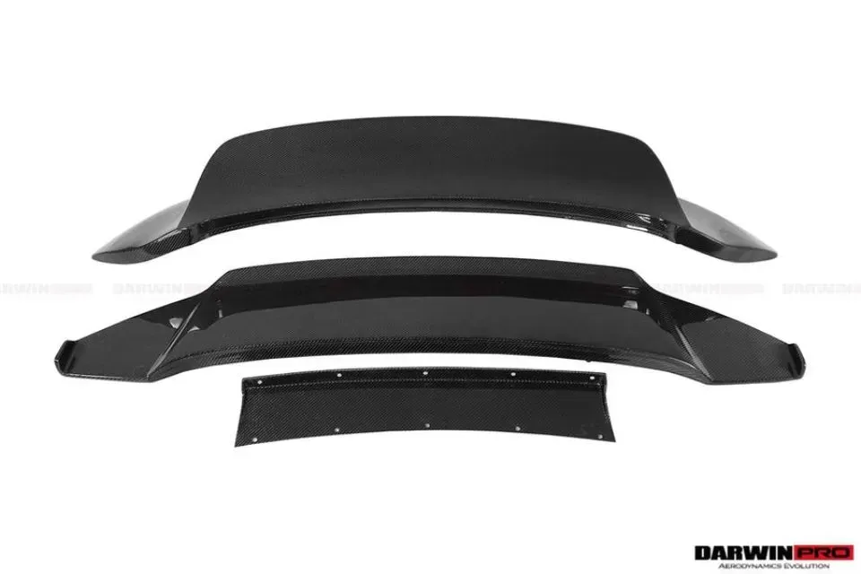 DarwinPro BKSSII Style Trunk Wing S/4/4S | Porsche 911/992/Carrera 2019-2021 - CF9327BKSSII-W