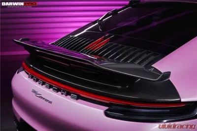 DarwinPro BKSSII Style Trunk Wing S/4/4S | Porsche 911/992/Carrera 2019-2021 - CF9327BKSSII-W