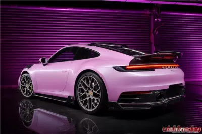 DarwinPro BKSSII Style Trunk Wing S/4/4S | Porsche 911/992/Carrera 2019-2021 - CF9327BKSSII-W