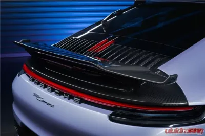 DarwinPro BKSSII Style Trunk Wing S/4/4S | Porsche 911/992/Carrera 2019-2021 - CF9327BKSSII-W