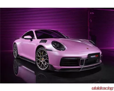 DarwinPro BKSS Style Front Lip S/4/4S | Porsche 911 992 Carrera/Targa 2019-2021 - CF9327NBKSS-FL