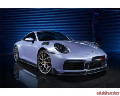 DarwinPro BKSS Style Front Lip S/4/4S | Porsche 911 992 Carrera/Targa 2019-2021 - CF9327NBKSS-FL