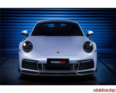 DarwinPro BKSS Style Front Lip S/4/4S | Porsche 911 992 Carrera/Targa 2019-2021 - CF9327NBKSS-FL