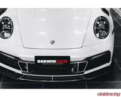 DarwinPro BKSS Style Front Lip S/4/4S | Porsche 911 992 Carrera/Targa 2019-2021 - CF9327NBKSS-FL