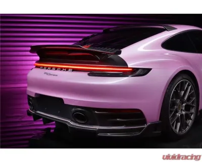 DarwinPro BKSS Style Rear Lip S/4/4S | Porsche 911 992 Carrera/Targa 2019-2021 - CF9327NSBKSS-RL