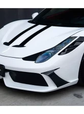 DarwinPro Front Bumper Ferrari 458 Coupe | Spyder Speciale Style 2010-2015 PCF9501DMC.FB                                     - PCF9501DMC.FB - Image 5