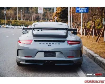 DarwinPro GT3 Style Trunk Spoiler Porsche 911 991.1 Carrera | S | 4S 2012-2015 - 3995GT3.W