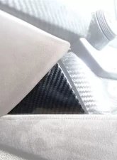 DarwinPro Dry Carbon Fiber Interior Outside Gears Panel Protective Cover Trim Chevrolet Corvette C7 Z06 | Grandsport 2013-2019                                     - CF8993OEM-INTR-13 - Image 7