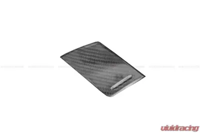 DarwinPro Dry Carbon Fiber Interior Cup Holder Cover Panel Trim Chevrolet Corvette C7 Z06 | Grandsport 2013-2019 - CF8993OEM-INTR-4