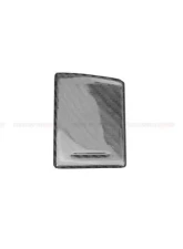 DarwinPro Dry Carbon Fiber Interior Cup Holder Cover Panel Trim Chevrolet Corvette C7 Z06 | Grandsport 2013-2019                                     - CF8993OEM-INTR-4 - Image 4