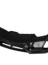 DarwinPro Unpainted Fiberglass with Carbon Fiber Front Bumper Lamborghini Huracan LP610 | LP580 | EVO EVO-4WD Style 2015-2022                                     - PCF5556EVO-FB - Image 2