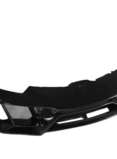 DarwinPro Unpainted Fiberglass with Carbon Fiber Front Bumper Lamborghini Huracan LP610 | LP580 | EVO EVO-4WD Style 2015-2022                                     - PCF5556EVO-FB - Image 3