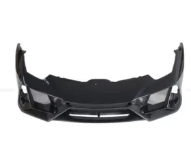 DarwinPro Unpainted Fiberglass Partial Carbon Front Bumper Lamborghini Huracan LP610 | LP580 | EVO EVO-4WD Style 2015-2022