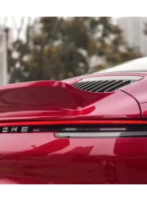 DarwinPro Carbon Fiber BKSS Style Trunk Wing Porsche 911 992 Targa 2019-2023                                     - CF9328BKSS-W - Image 7