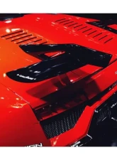 DarwinPro Autoclave Dry Carbon Fiber Iron Style Trunk Spoiler Lamborghini Gallardo Coupe 2009-2014                                     - DRYCF9900IRON-W - Image 7