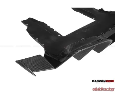 DarwinPro BKSS Style Rear Diffuser McLaren MP4 12C | 650s 2011-2017 - CF8002BKSS.RD