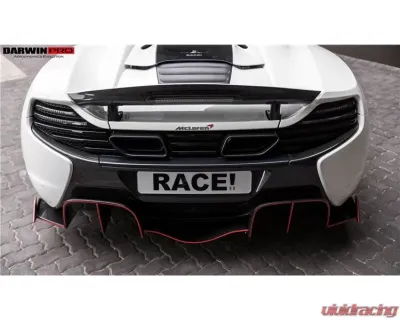 DarwinPro BKSS Style Rear Diffuser McLaren MP4 12C | 650s 2011-2017 - CF8002BKSS.RD