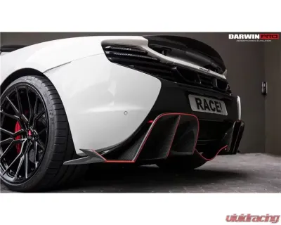 DarwinPro BKSS Style Rear Diffuser McLaren MP4 12C | 650s 2011-2017 - CF8002BKSS.RD