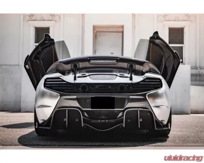 DarwinPro BKSS Style Rear Diffuser McLaren MP4 12C | 650s 2011-2017 - CF8002BKSS.RD