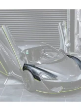 DarwinPro Autoclave Dry Carbon Fiber Front Fender McLaren 540C 570S 570GT 2015-2021                                     - DRYCF8004OE-FD - Image 9