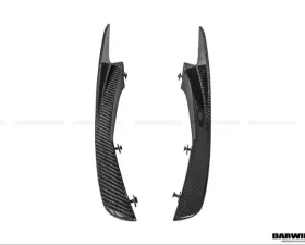DarwinPro Se2 NWB Style Carbon Fiber Front Bumper Canards McLaren 720s 2017-2021