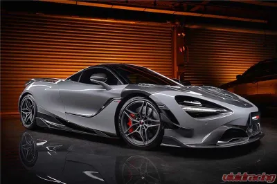 DarwinPro Se2 NWB Style Unpainted PCF Fender McLaren 720s 2017-2021 - PCFCF8005BKSS-FD